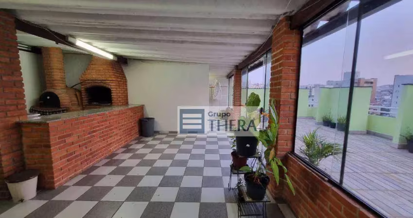 Cobertura com 3 dormitórios à venda, 254 m² por r$ 1.074.000 - santa maria - são caetano do sul/sp