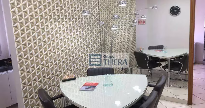 Sala para alugar, 45 m² por r$ 3.165,20/mês - campestre - santo andré/sp