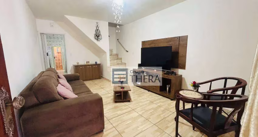 Sobrado com 2 dormitórios à venda, 89 m² por r$ 580.000,00 - cerâmica - são caetano do sul/sp