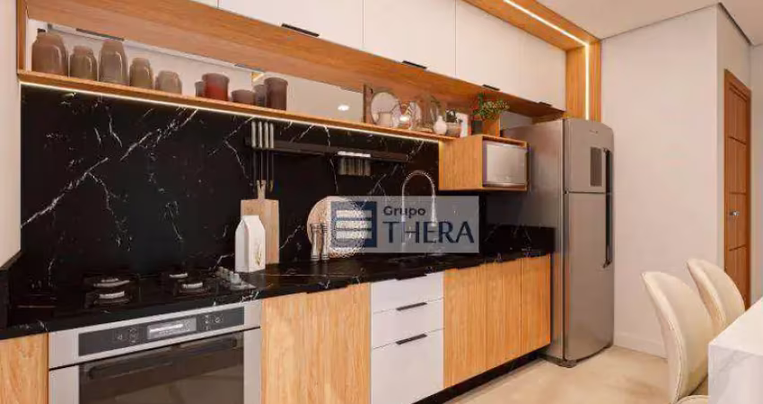 Apartamento com 2 dormitórios à venda, 59 m² por r$ 499.999 - campestre - santo andré/sp
