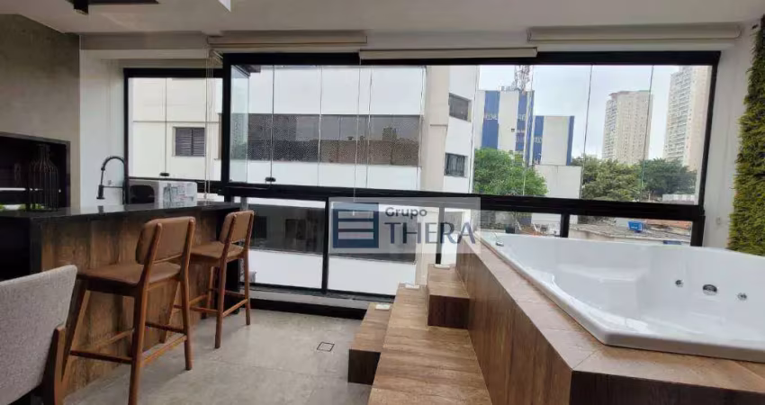 Cobertura com 1 dormitório à venda, 84 m² por r$ 960.000 - centro - são bernardo do campo/sp