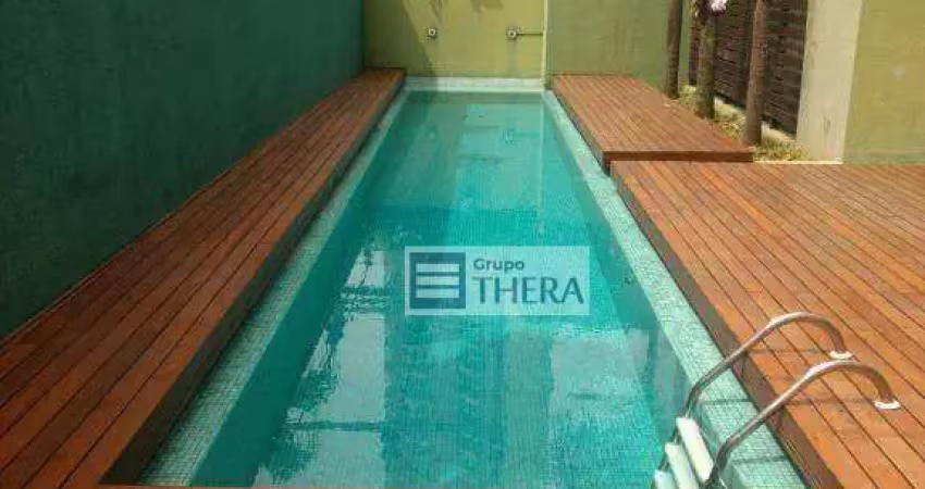 Cobertura com 3 dormitórios à venda, 412 m² por r$ 3.500.000,00 - jardim - santo andré/sp