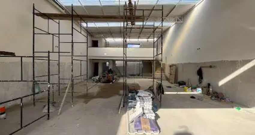 Galpão para alugar, 250 m² - vila humaitá - santo andré/sp
