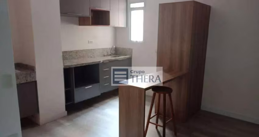 Studio com 1 dormitório à venda, 29 m² por r$ 465.000,00 - jardim - santo andré/sp