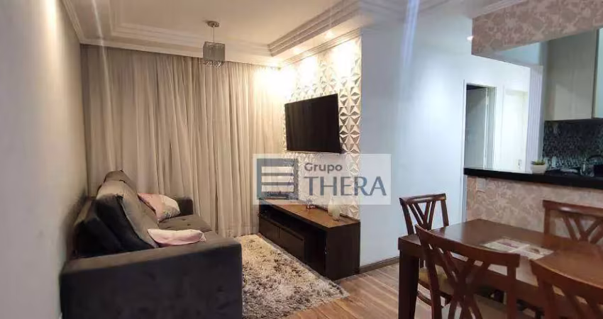 Apartamento com 2 dormitórios à venda, 48 m² por r$ 375.000 - parque erasmo assunção - santo andré/sp