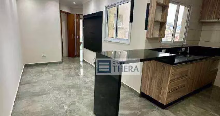 Cobertura com 2 dormitórios à venda, 74 m² por r$ 349.000 - jardim santo andré - santo andré/sp