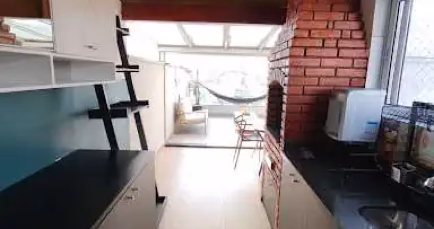 Cobertura com 2 dormitórios para alugar, 70 m² por r$ 4.409,17/mês - santa maria - santo andré/sp