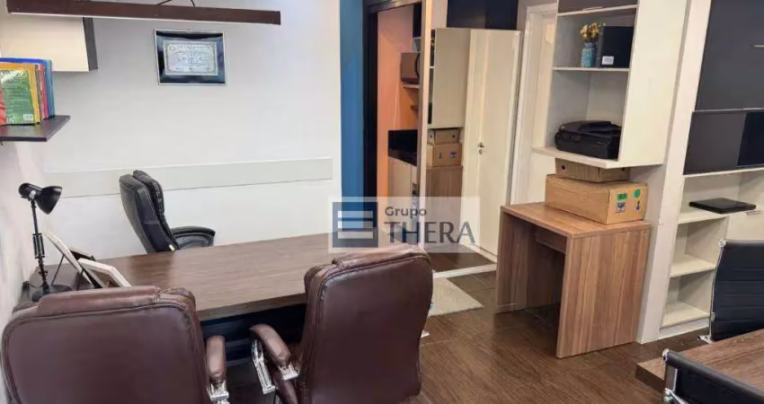 Sala à venda, 32 m² por r$ 380.000,00 - jardim - santo andré/sp
