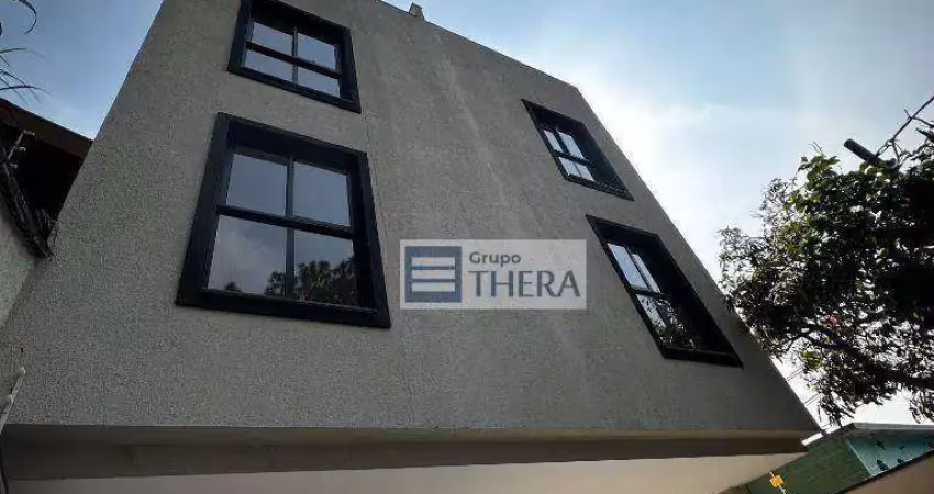 Apartamento com 1 dormitório à venda, 34 m² por r$ 310.000,00 - vila homero thon - santo andré/sp