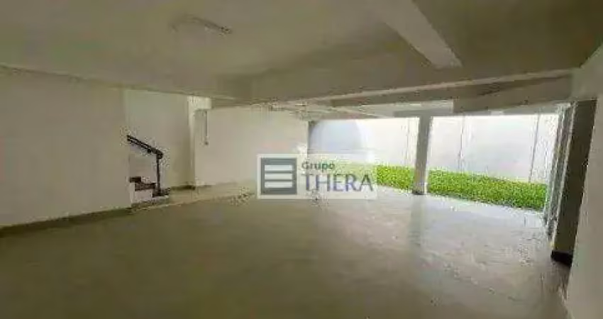 Salão para alugar, 243 m² por r$ 25.000,00/mês - jardim - santo andré/sp
