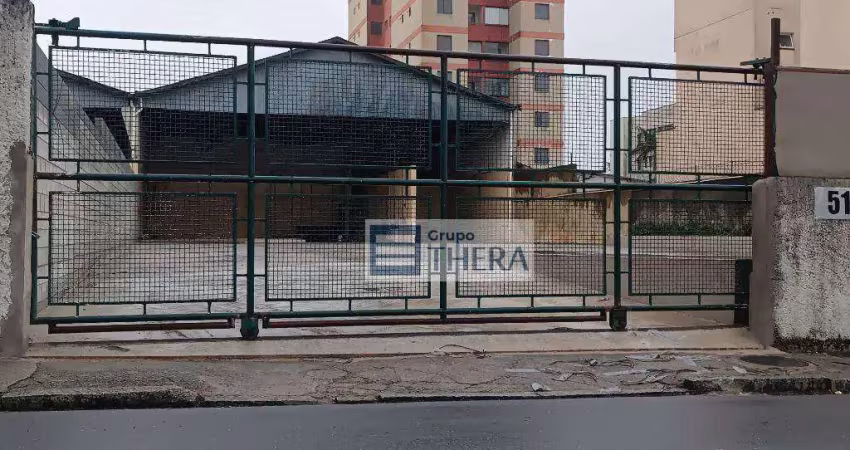 Galpão para alugar, 262 m² por r$ 18.299,00/mês - vila homero thon - santo andré/sp