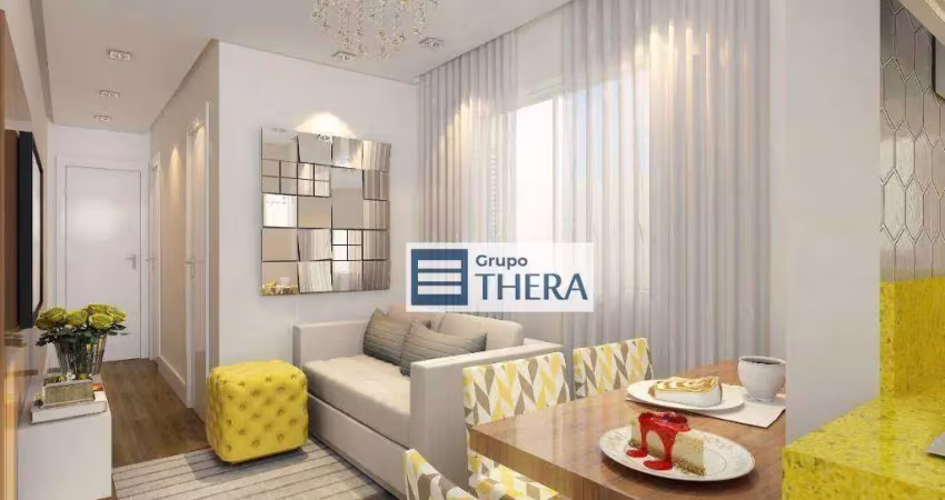 Apartamento com 2 dormitórios à venda, 40 m² por r$ 309.000,00 - vila guarani - santo andré/sp