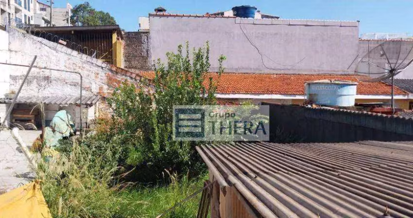Terreno à venda, 300 m² por r$ 878.000 - santa maria - santo andré/sp