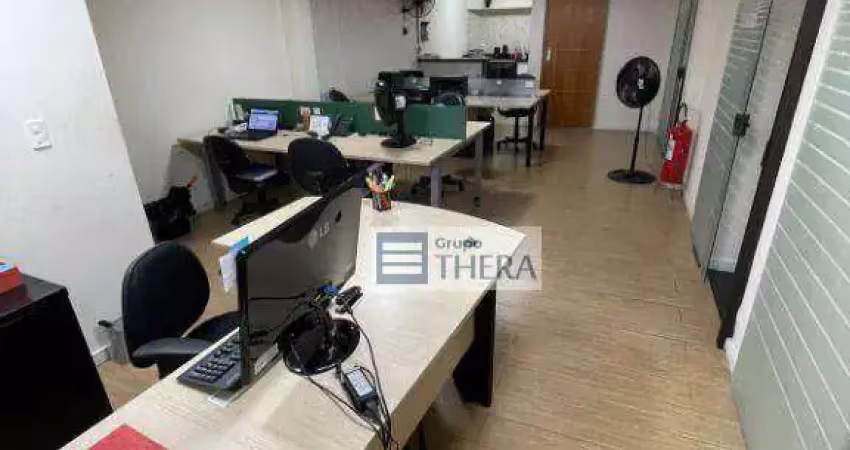 Salão para alugar, 140 m² por r$ 6.400,00/mês - campestre - santo andré/sp