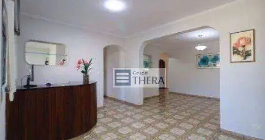 Sobrado com 5 dormitórios para alugar, 262 m² por r$ 11.347,51/mês - campestre - santo andré/sp