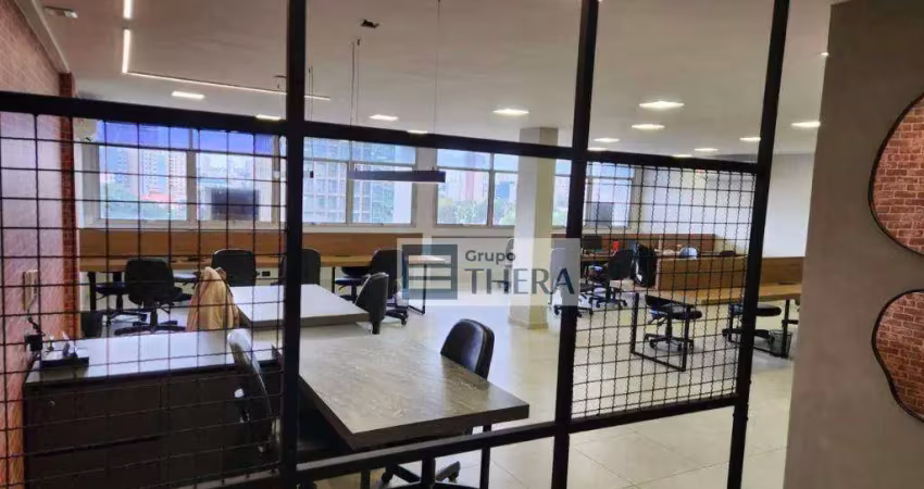 Sala para alugar, 120 m² por r$ 3.767,00/mês - vila bastos - santo andré/sp