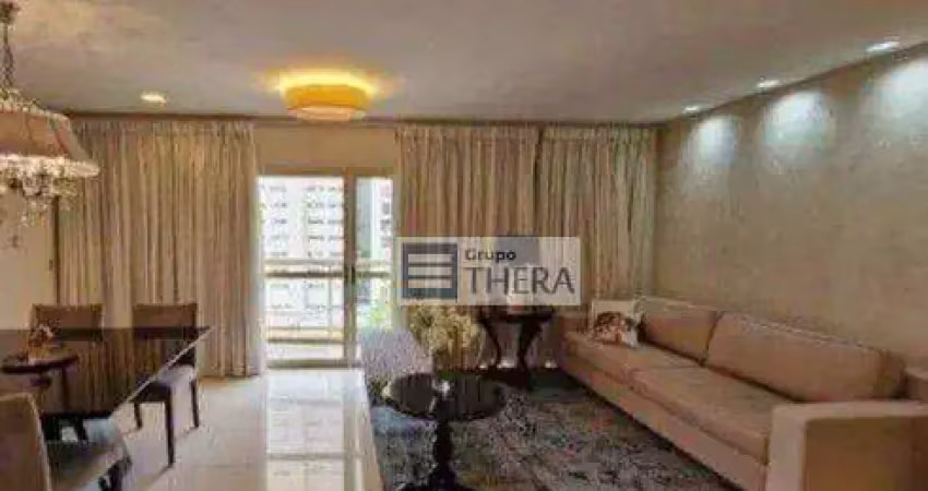 Apartamento para alugar, 120 m² por r$ 8.438,00/mês - jardim - santo andré/sp