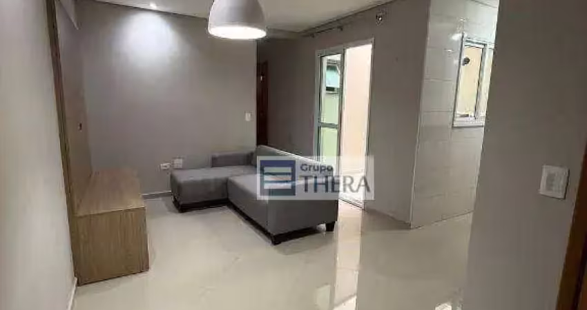 Apartamento com 2 dormitórios para alugar, 55 m² por r$ 2.470,83/mês - vila eldízia - santo andré/sp