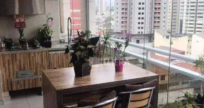 Apartamento com 3 dormitórios à venda, 128 m² - centro - santo andré/sp