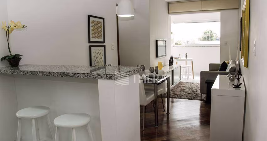Apartamento com 2 dormitórios à venda, 60 m² por R$ 651.000,00 - Campestre - Santo André/SP