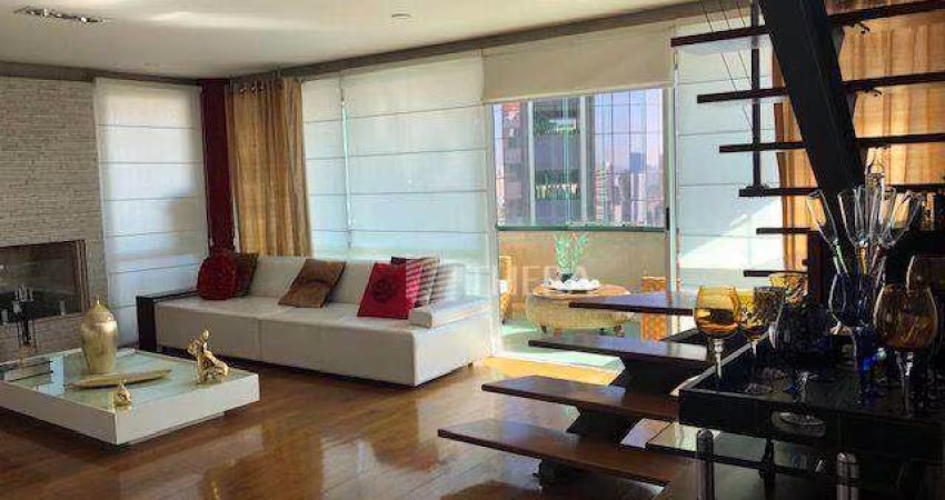Cobertura, 414 m² - venda por R$ 3.500.000,00 ou aluguel por R$ 22.650,00/mês - Jardim - Santo André/SP