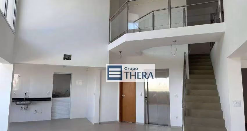 Apartamento Duplex com 3 dormitórios à venda, 320 m² por R$ 2.700.000,00 - Vila Assunção - Santo André/SP
