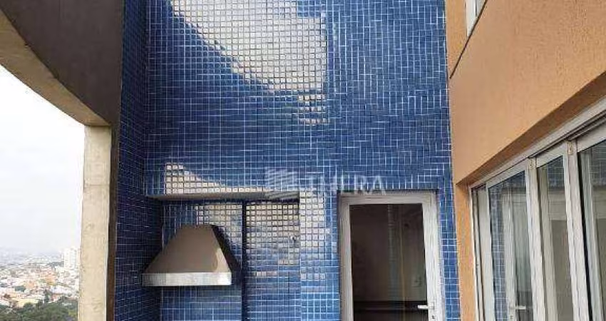 Apartamento duplex com 3 dormitórios à venda, 320 m² por r$ 2.900.000,00 - vila assunção - santo andré/sp