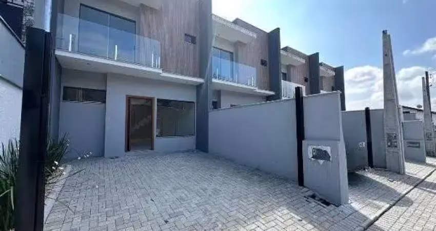 Sobrado geminado no saguaçú com 3 quartos para venda, 108 m²