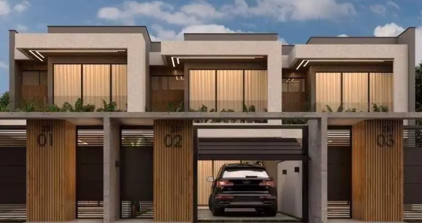 Sobrado geminado no saguaçú com 3 quartos para venda, 131 m²