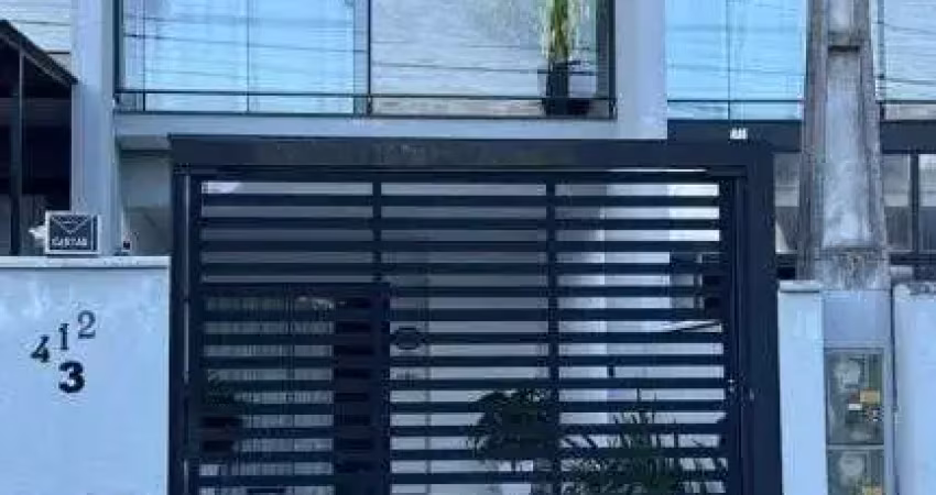 Sobrado geminado no saguaçú com 3 quartos para venda, 89 m²