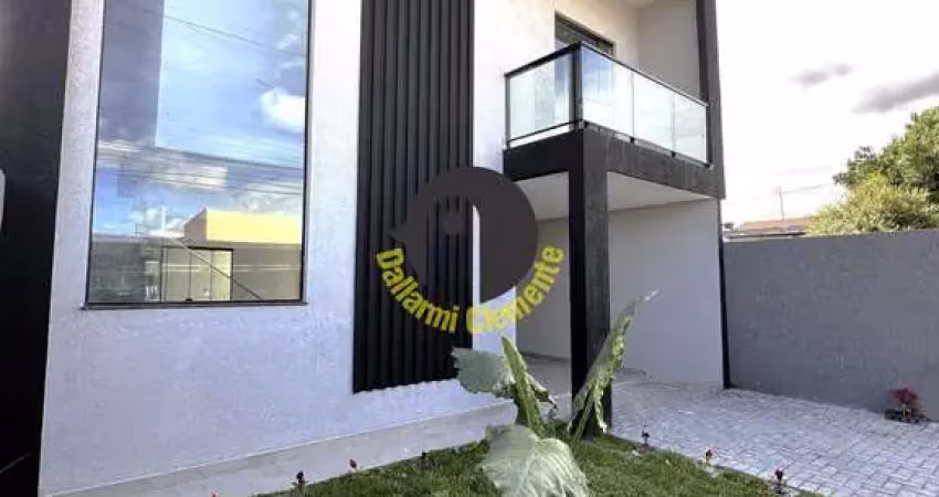 Sobrado de 141m², 3 quartos, 1 suíte, 3 banheiros à venda, bairro estação, Arauc