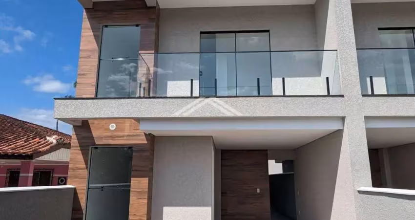 Sobrado com 3 dormitórios à venda, 123 m² por r$ 620.000,00 - cambijú - itapoá/sc