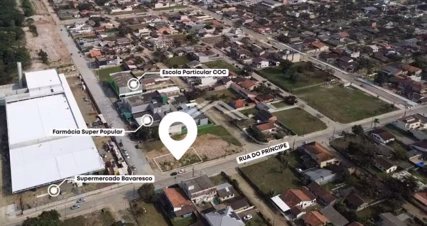 Terreno para locação por r$ 2.550,00, localizado no residencial príncipe - itapoá sc