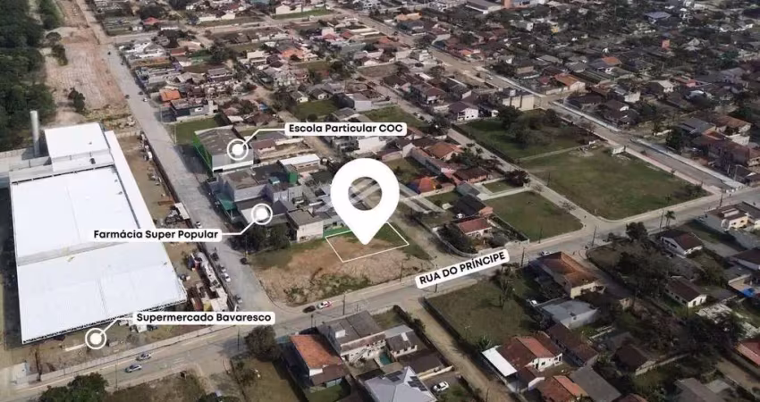 Terreno para locação por r$ 1.100,00, localizado no residencial príncipe - itapoá sc
