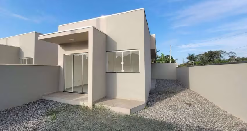 Casa com 2 dormitórios à venda, 50 m² por r$ 260.000,00 - itamar - itapoá/sc