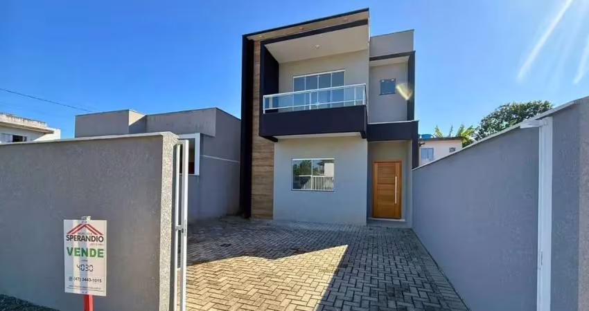 Sobrado com 2 dormitórios à venda, 98 m² por r$ 495.000,00 - balneário itapoá - itapoá/sc