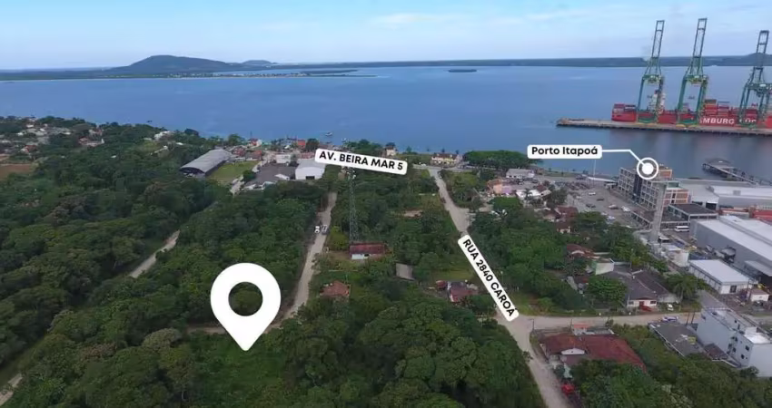 Terreno à venda, 819 m² por r$ 330.000,00 - santa terezinha - itapoá/sc