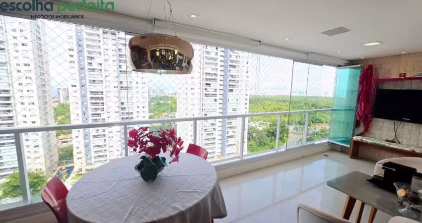 Apartamento 3 suítes varanda gourmet vista mar 2 vagas