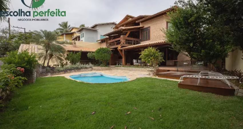 Casa triplex 5 suítes varanda piscina dependência 2 vagas