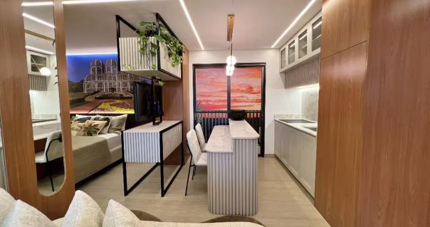 Studio em construção a venda no centro de são jose dos pinhais