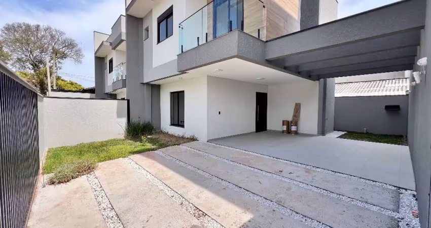 Triplex com fachada moderna a venda no bairro afonso pena em são jose dos pinhais