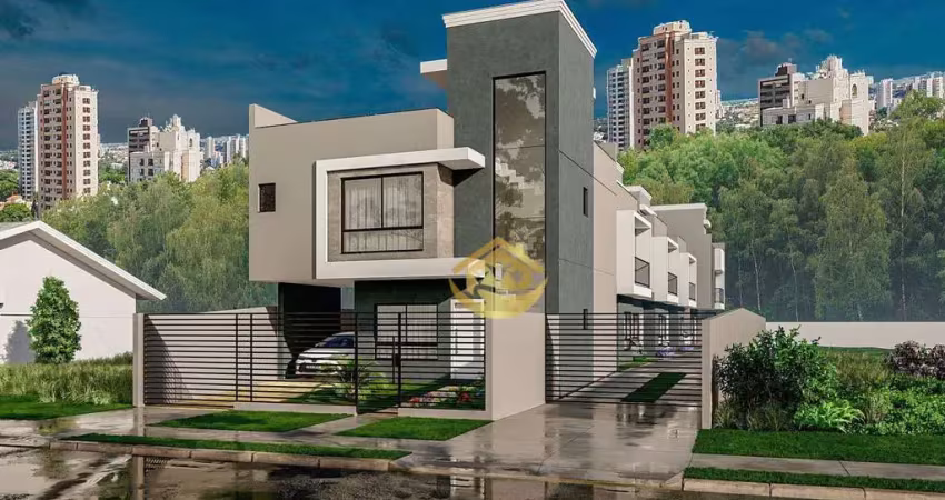Sobrado com 3 dormitórios à venda, 120 m² por R$ 670.000,00 - Uberaba - Curitiba/PR