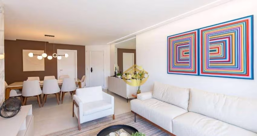 Apartamento com 3 dormitórios à venda, 128 m² por R$ 1.587.500,00 - Batel - Curitiba/PR