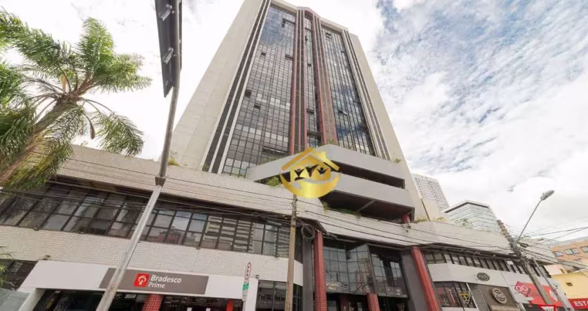 Sala à venda, 79 m² por r$ 352.000,00 - centro - curitiba/pr