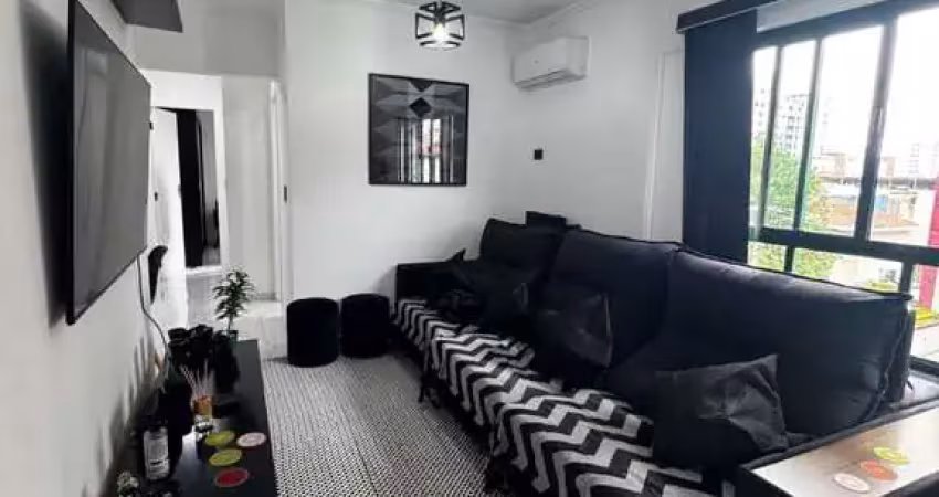 Imperdível oportunidade: apartamento à venda em santos-sp, no bairro embaré, 2 quartos, 1 suíte, 1 sala, 2 banheiros, 1 vaga, 71m².