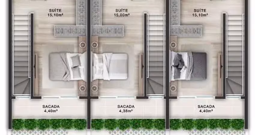 Apartamento à venda no centro de navegantes – 2 quartos, suíte e 1 vaga – localização privilegiada