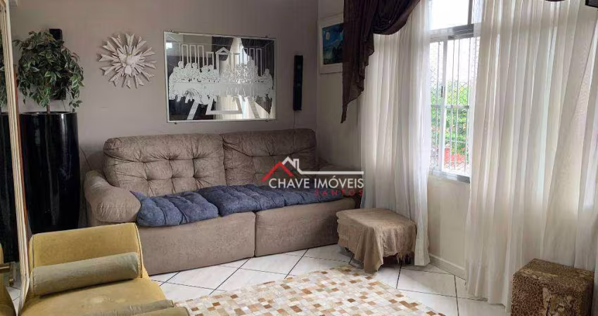 Apartamento à venda, 114 m² por R$ 375.000,00 - Macuco - Santos/SP
