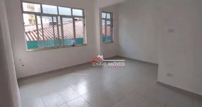 Apartamento com 1 dormitório à venda, 63 m² por R$ 272.000,00 - José Menino - Santos/SP