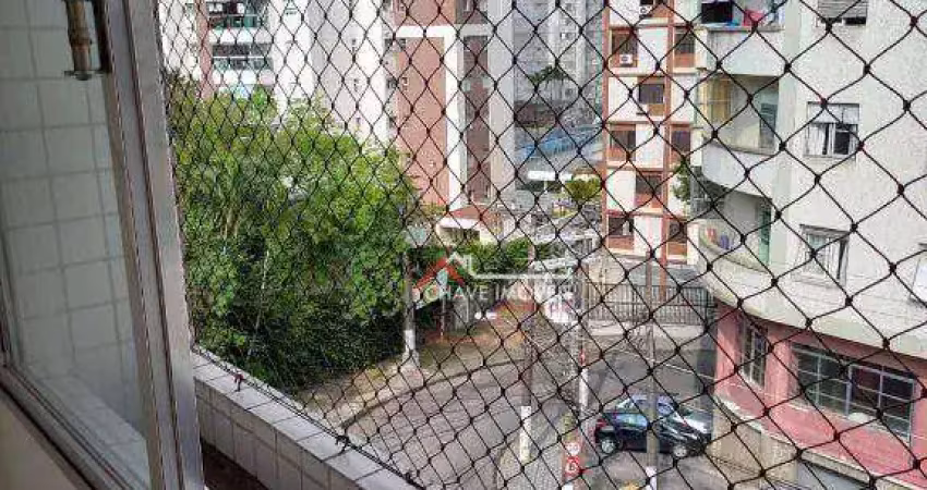 Apartamento com 1 dormitório à venda, 63 m² por r$ 272.000,00 - josé menino - santos/sp