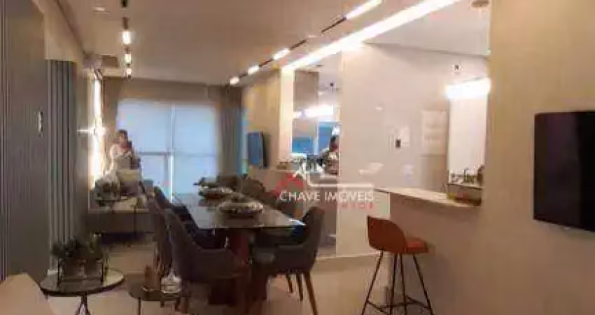 Apartamento à venda, 82 m² por R$ 882.000,00 - Aparecida - Santos/SP